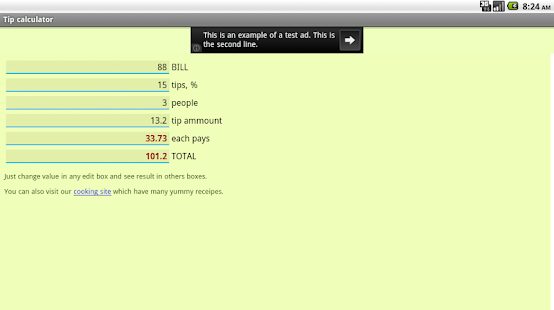 How to get Tip Calculator patch 1.2 apk for bluestacks