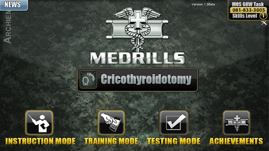 How to get Medrills: Army Crico 1.50e apk for android