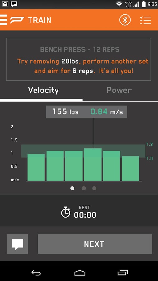   PUSH - Track Your Workout– captură de ecran 