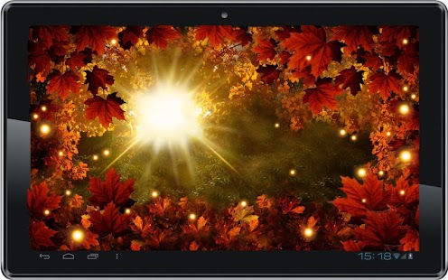 Autumn Sun HD live wallpaper