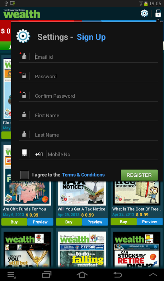    The Economic Times Wealth- screenshot  
