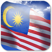3D Malaysia Flag