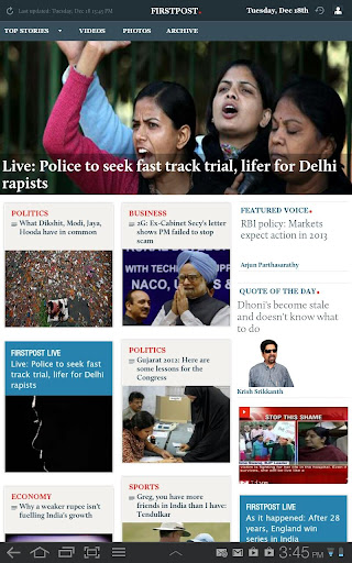 Firstpost for tablet