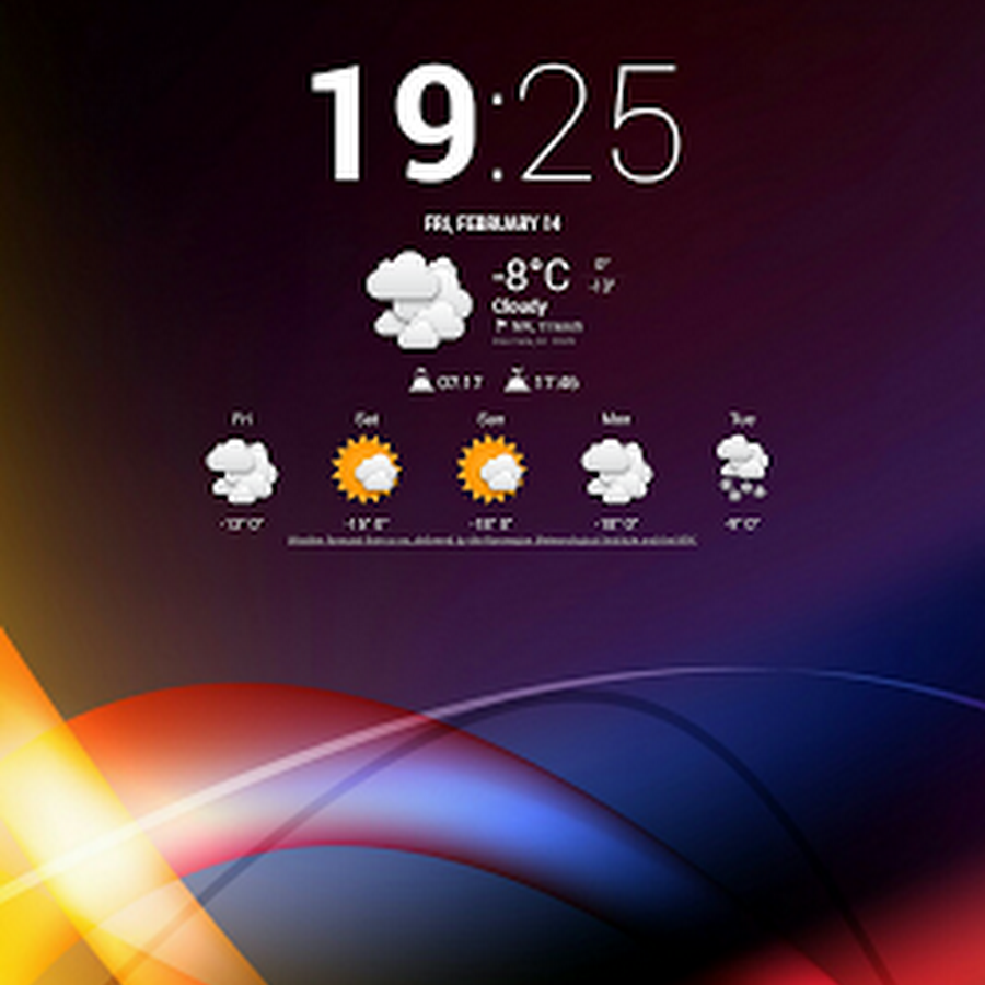 CHRONUS PRO – HOME AND LOCK WIDGET V4.3.1