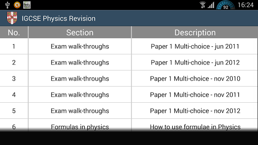 IGCSE Physics Revision