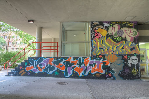 International Centre Graffiti Wall