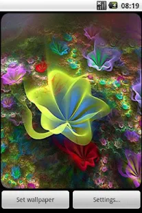 4D Flower Live Wallpaper