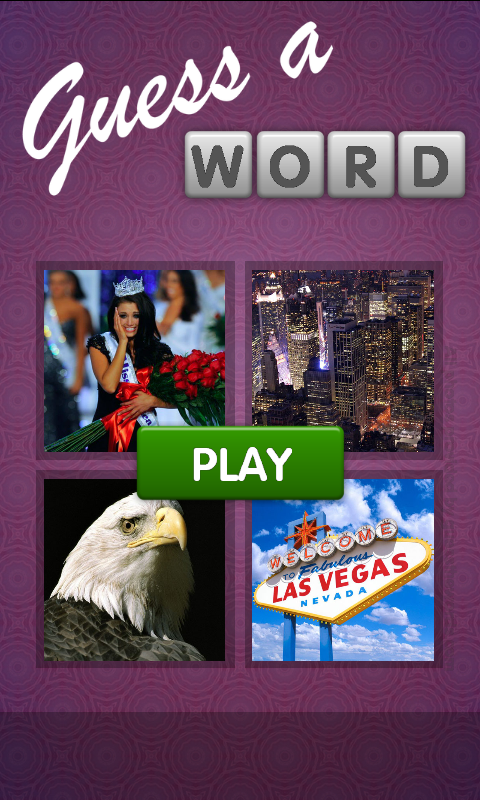 Guess a Word Screen 1