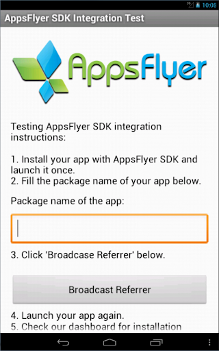 AppsFlyer SDK Integration Test