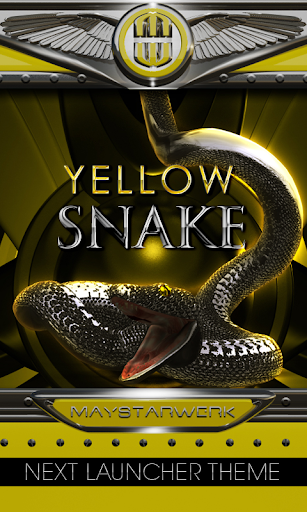 NEXT yellow snake theme