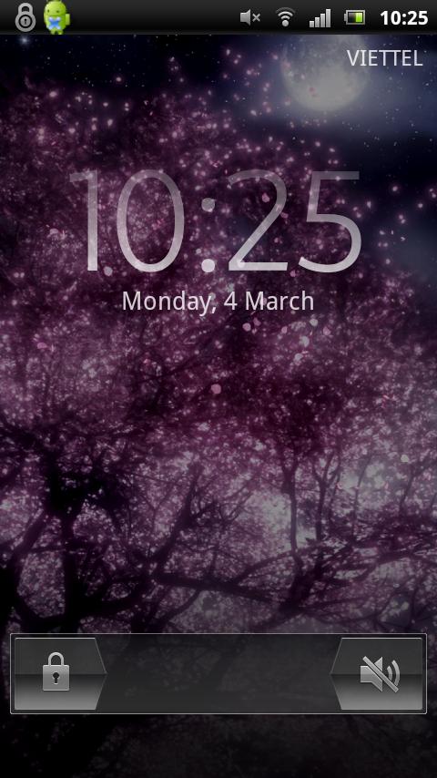 Cherry blossom LiveWallpaper Screen 2