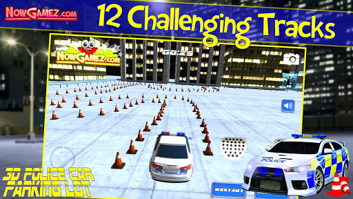 【免費模擬App】3D Police Car Parking Lot FREE-APP點子