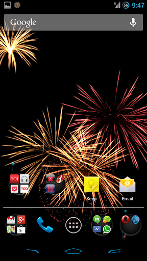 【免費個人化App】Fireworks Live Wallpaper-APP點子