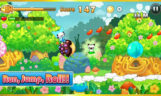 【免費休閒App】Rolling Cat-Island Adventure-APP點子