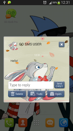免費下載娛樂APP|GO SMS Proのバニーウサギ app開箱文|APP開箱王