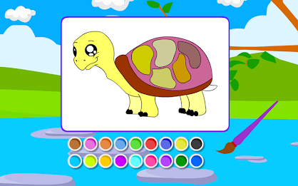 Turtle Coloring Pages poster 9