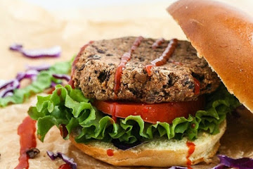 Thai Black Bean Veggie Burger