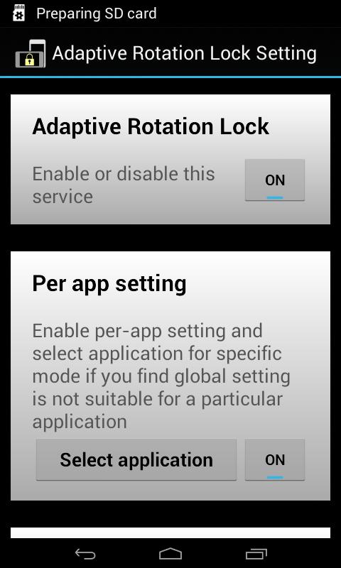 Rotation Lock Adaptive Screen 2