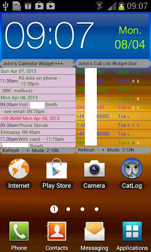 【免費生產應用App】John's Call List Widget-APP點子