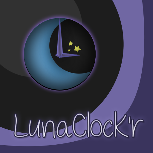 【免費個人化App】LunaClock'r (Clock Widget)-APP點子