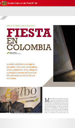 【免費書籍App】Gaceta Cultural del Perú N° 46-APP點子