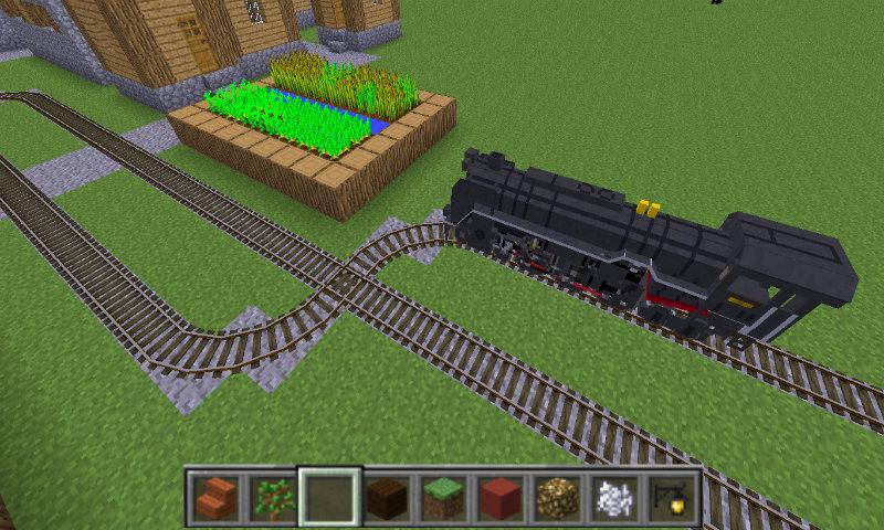 Игра майнкрафт поезда