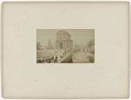 Gezicht op de Delftsche Poort in Rotterdam