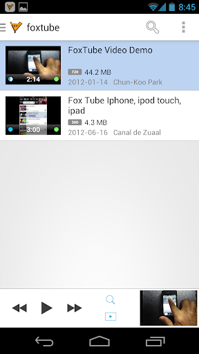 FoxTube - YouTube Player