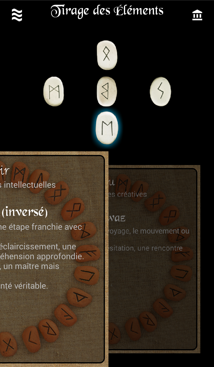 Android application Runes screenshort