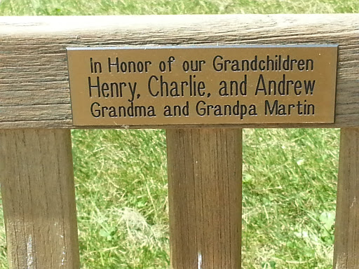 Grandkids Memorial Bench