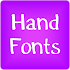 Hand fonts for FlipFont® free 9.11.0