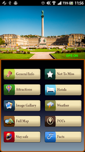 Stuttgart OfflineTravel Guide - náhled