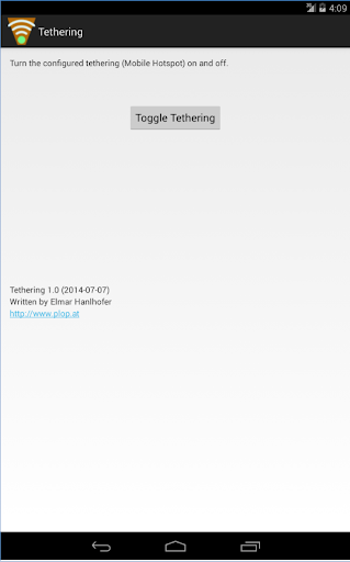 Tethering - Mobile Hotspot On