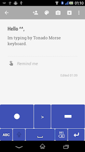 Tonado Morse Keyboard Screenshots 2