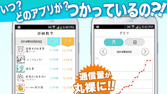 WiFi・通信量チェッカー：wi-fi接続で通信料を節約せよ(圖8)-速報App