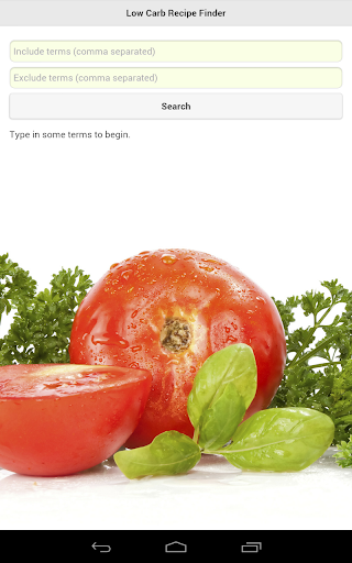 Low Carb Recipe Finder