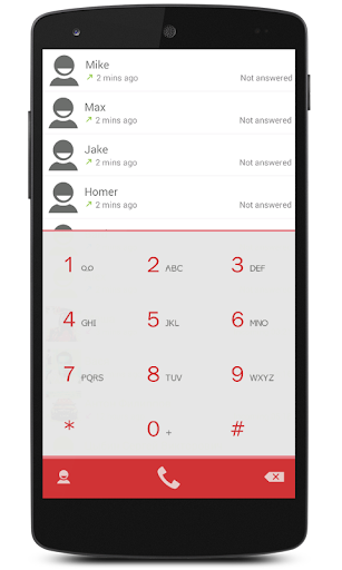 ExDialer Airy Red Theme