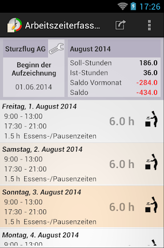 【免費生產應用App】Arbeitszeiterfassung-APP點子