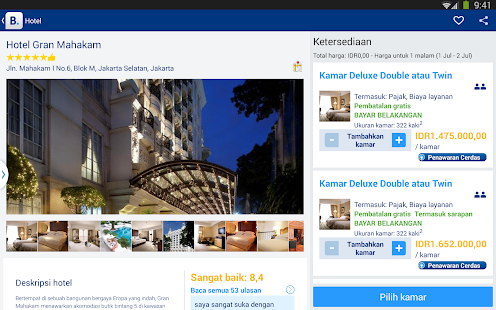 download Booking.com Pemesanan Hotel free