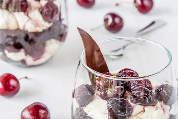 Black Forest Cheesecake Trifles