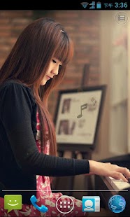Beauty and Piano LWP Screenshots 3