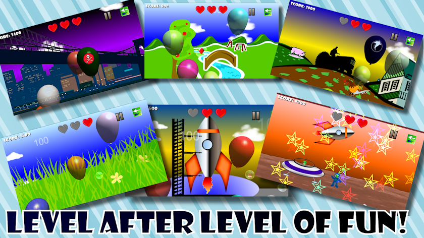 Balloon Bubble Pop 2! HD Kids Screen 1