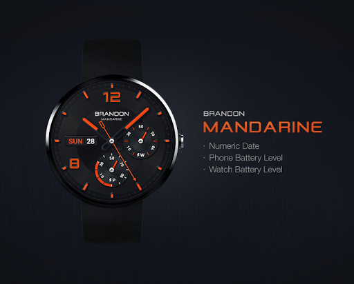Mandarine watchface by Brandon