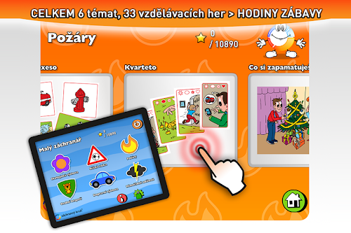 Android application Malý záchranář screenshort