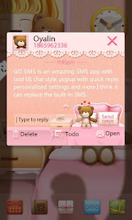 GO SMS PRO TEDDY THEME EX(圖4)-速報App