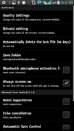 Baro mp3 Voice Recorder (Free) poster 5