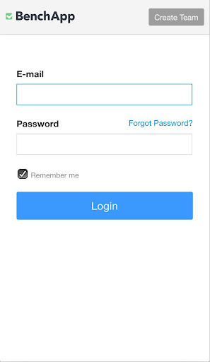 BenchApp Team Manager