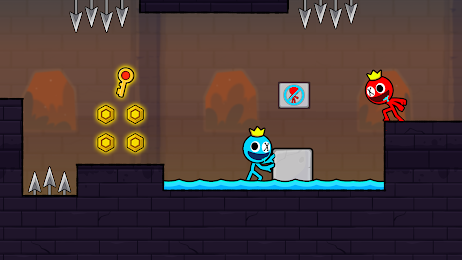 Red and Blue Stickman 2 4