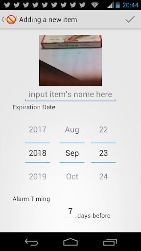 Expiration manager