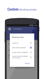  Call Blocker Free - Blacklist – miniaturka zrzutu ekranu  